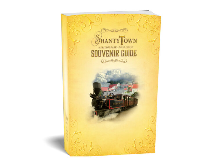 A cover image of the Shantytown Souvenir Guide.